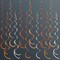 36 Pcs Orange Hanging Swirl Decorations - Ombre Felt Ceiling Streamers for Fall Harvest, Thanksgiving Party, Autumn Wedding, & Pumpkin Baby Shower Decor